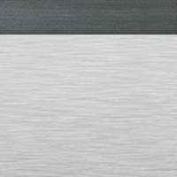 Brushed Aluminum with Matte Smoke Rail